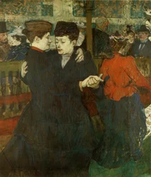 Duas mulheres dançando
